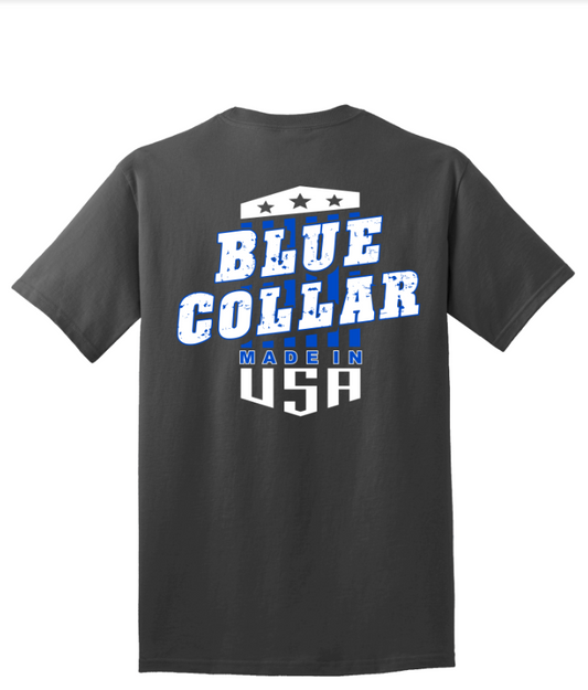 Blue Collar Made in USA Tee