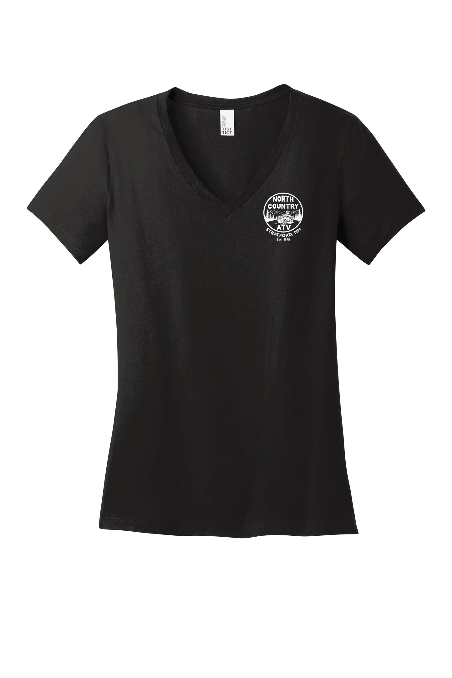 Ladies North Country ATV  V-Neck Tee (Multi-Colors)