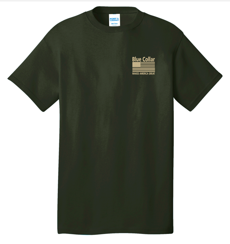Blue Collar Makes America Great T-Shirt