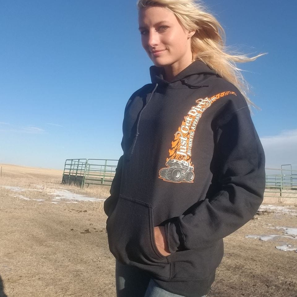 Just Get Dirty Monster Truck Hoodie