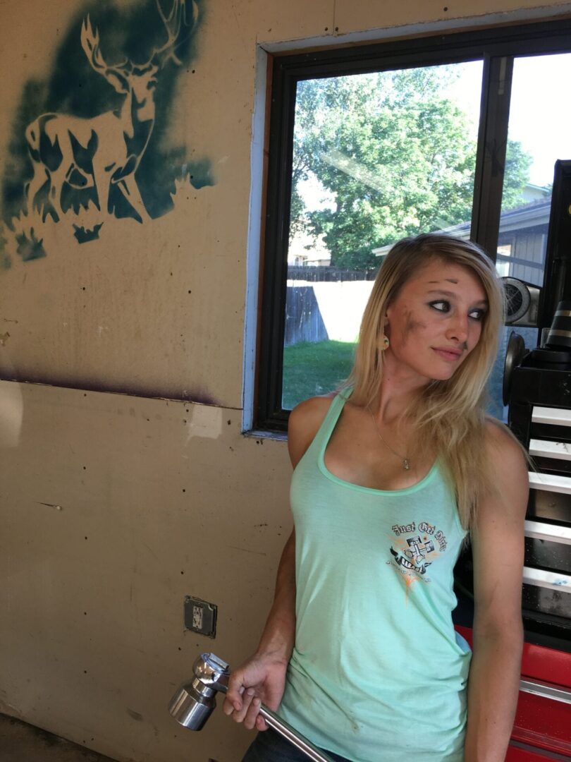 Women's Just Get Dirty Retro Piston Flowy Tank