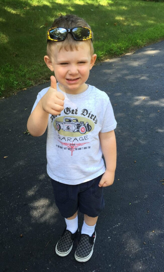 Kids Just Get Dirty Garage Tee