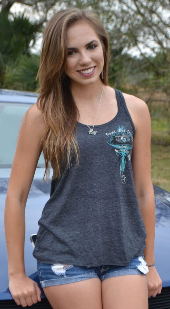 Women's Just Get Dirty Rat Rod Flowy Tank