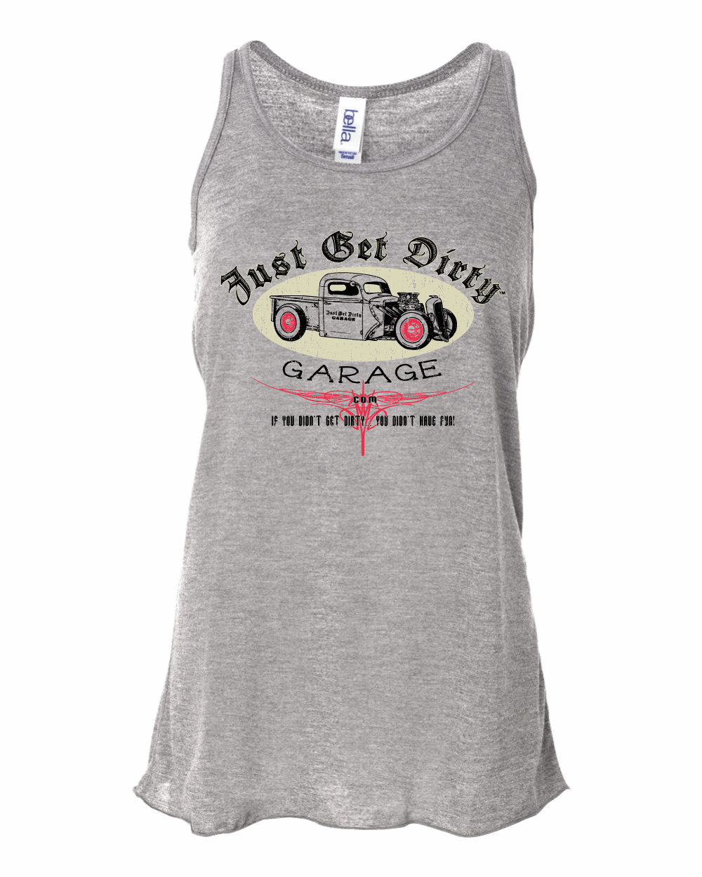 Women's Just Get Dirty Garage Flowy Tank