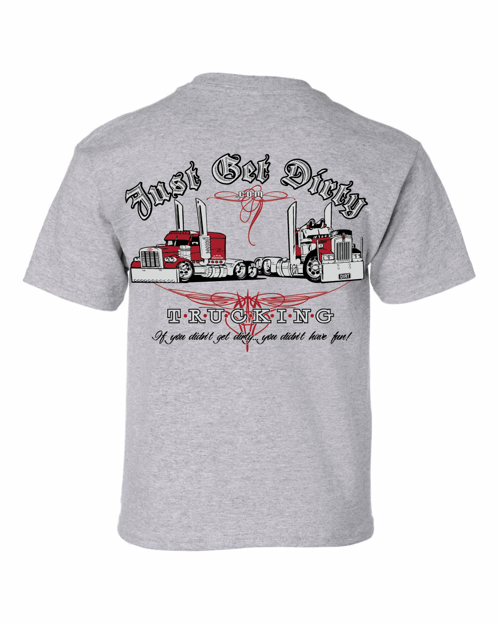 Kids Just Get Dirty Big Rig Tee