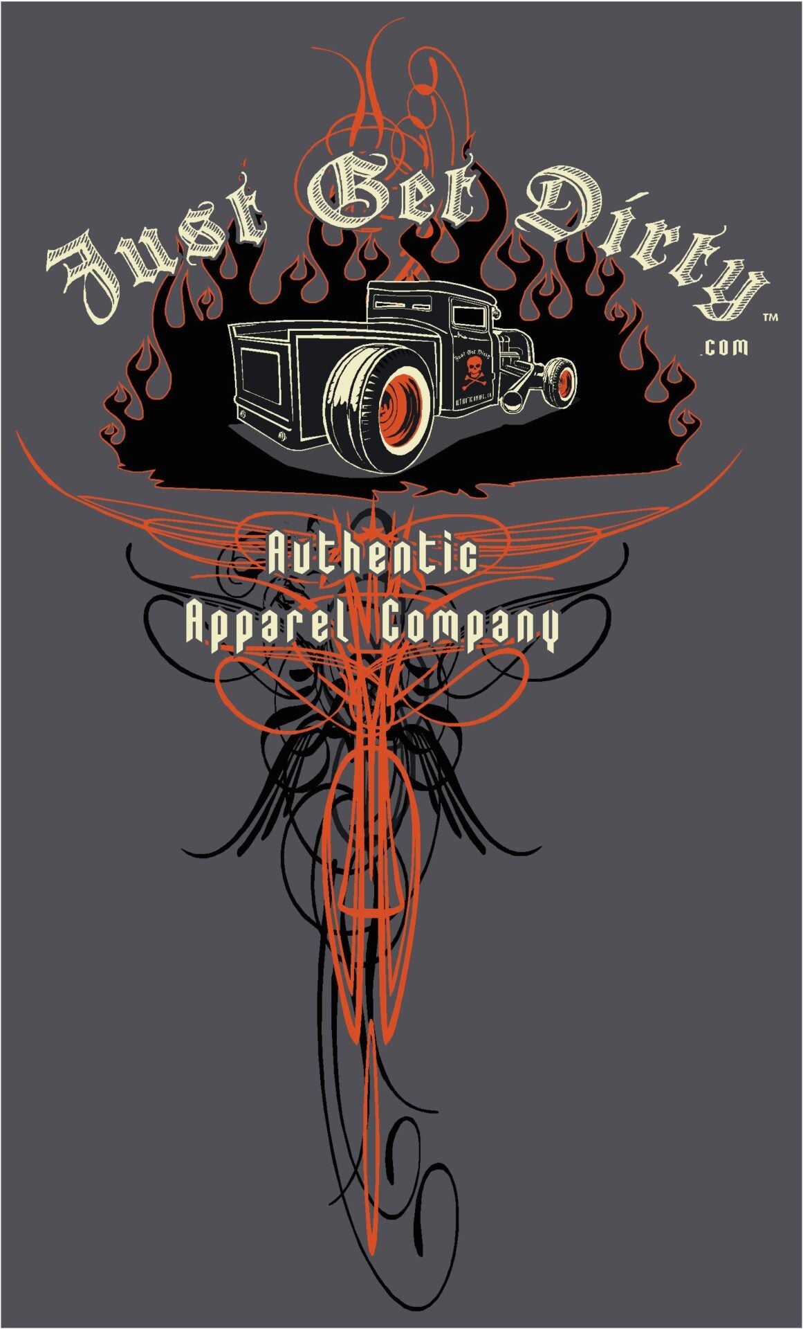 Just Get Dirty Rat Rod T-Shirt