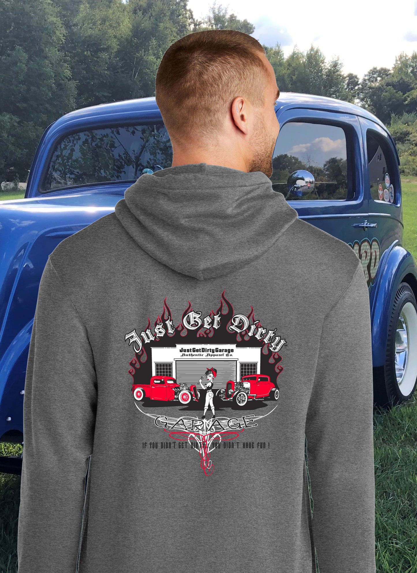 Just Get Dirty Garage Hoodie