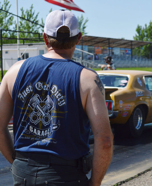 Men's Retro Piston Performance Tank Top