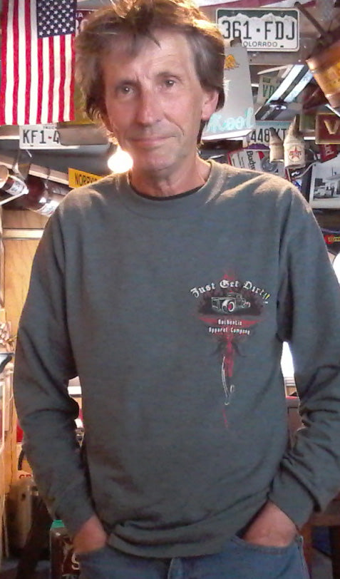 Just Get Dirty Rat Rod Long Sleeve T-Shirt