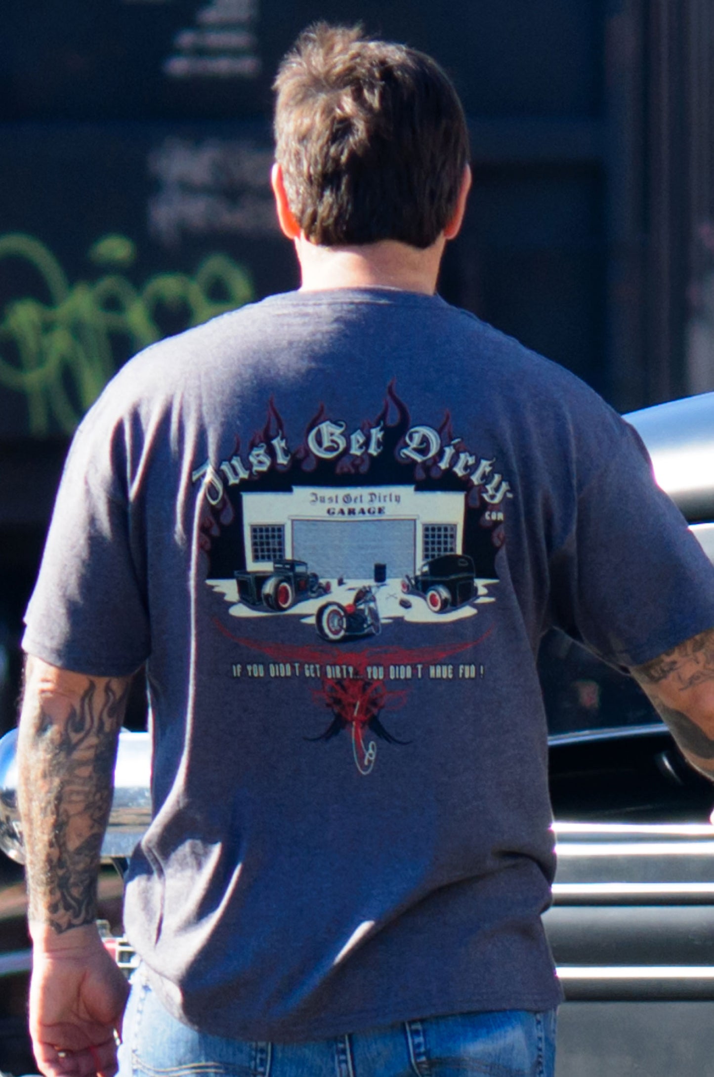Just Get Dirty Rat Rod T-Shirt