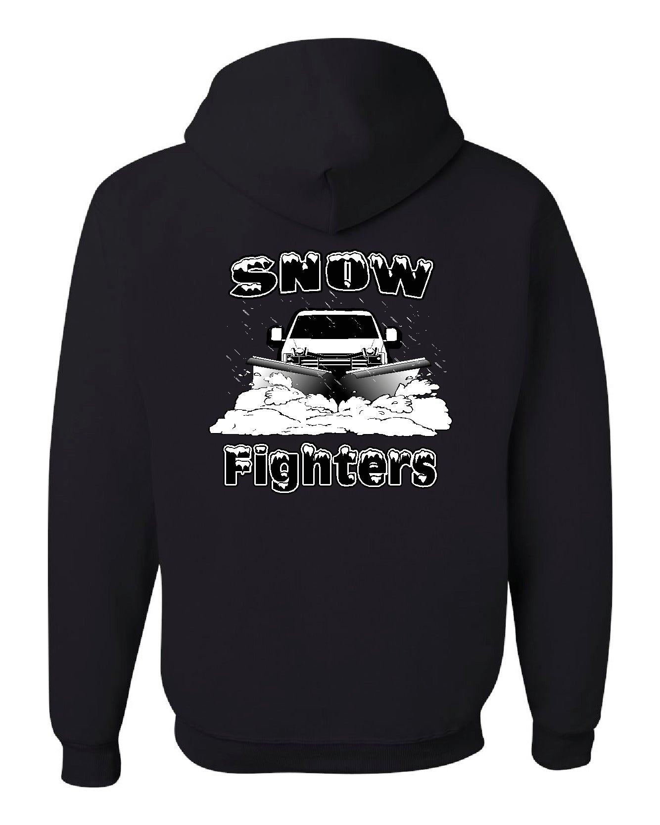 Snow Fighters Pickup Truck Hoodie