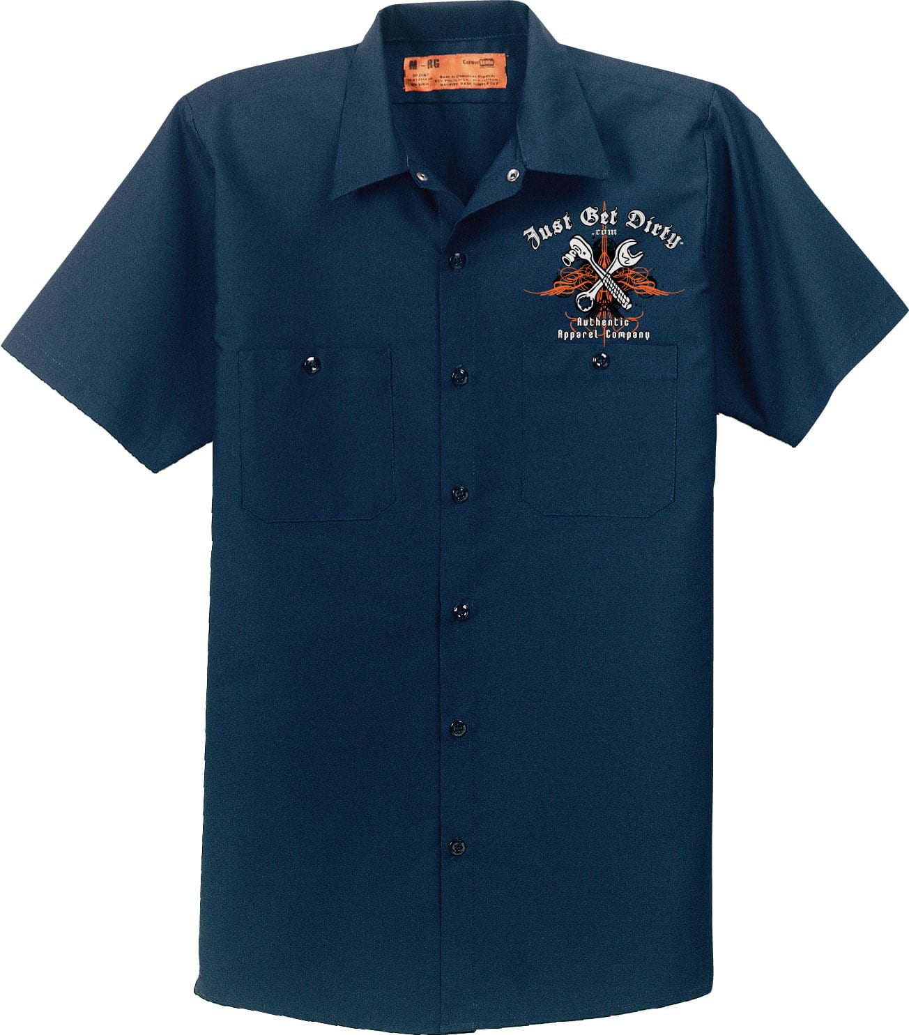 Just Get Dirty Antique Truck Mechanic Shirt
