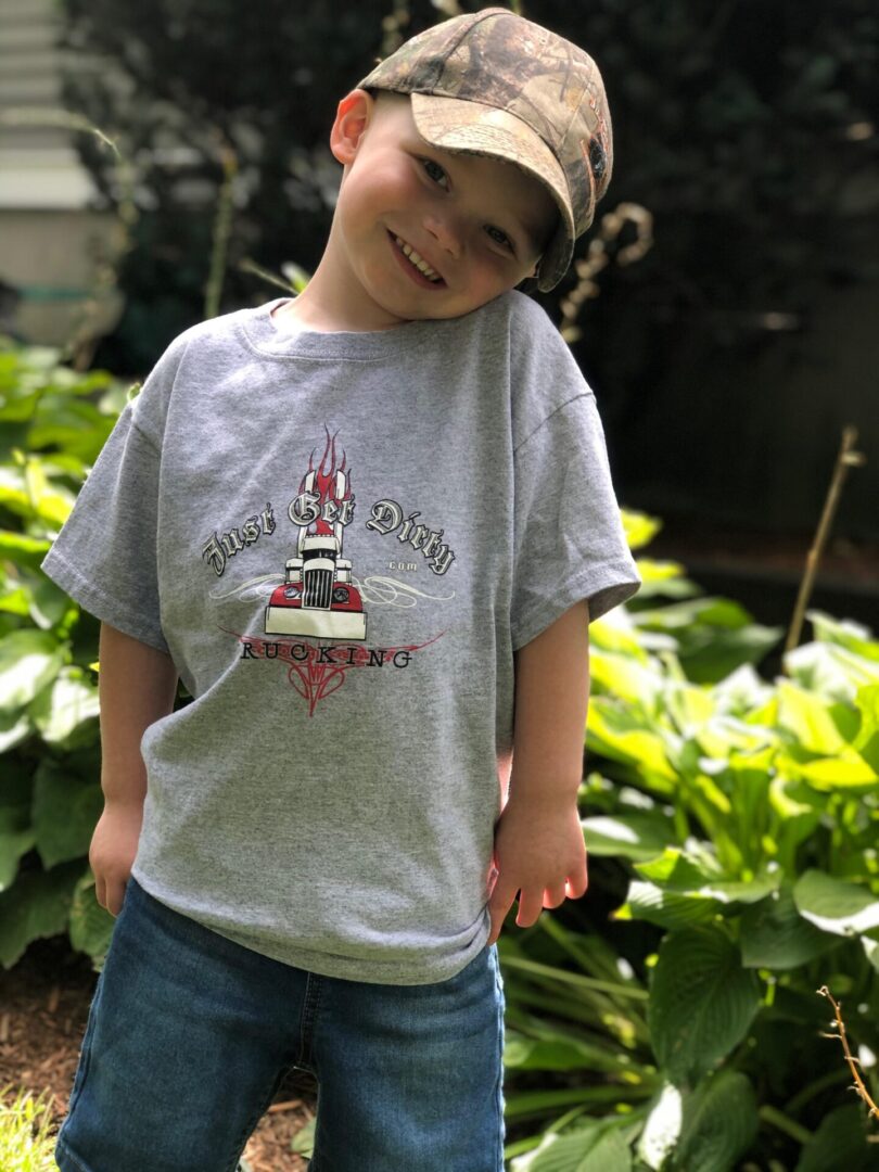 Kids Just Get Dirty Big Rig Tee
