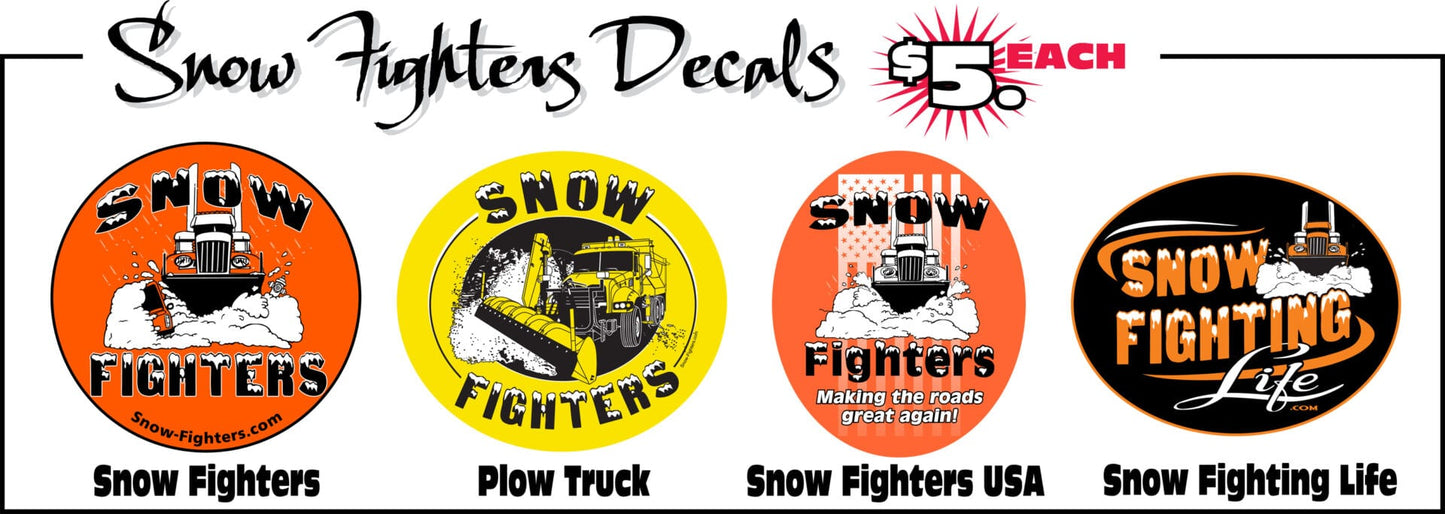 Snow Fighters Stickers