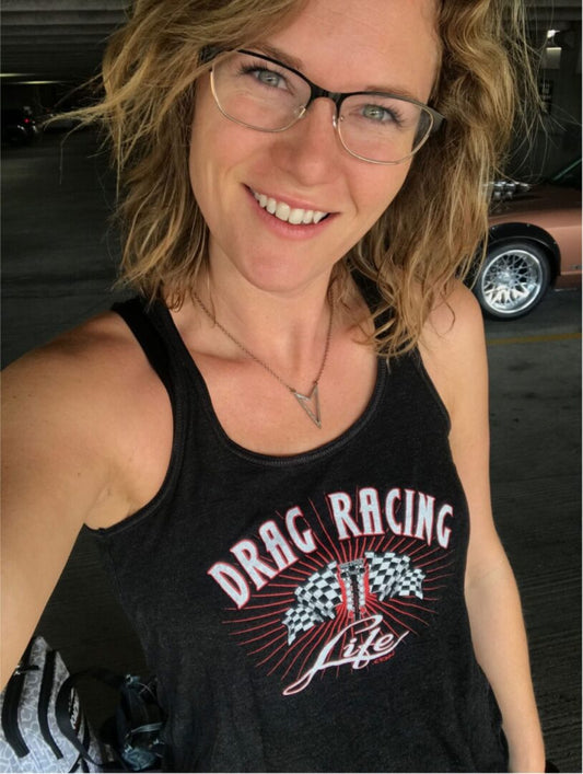 Women's Drag Racing Life Flowy Tank