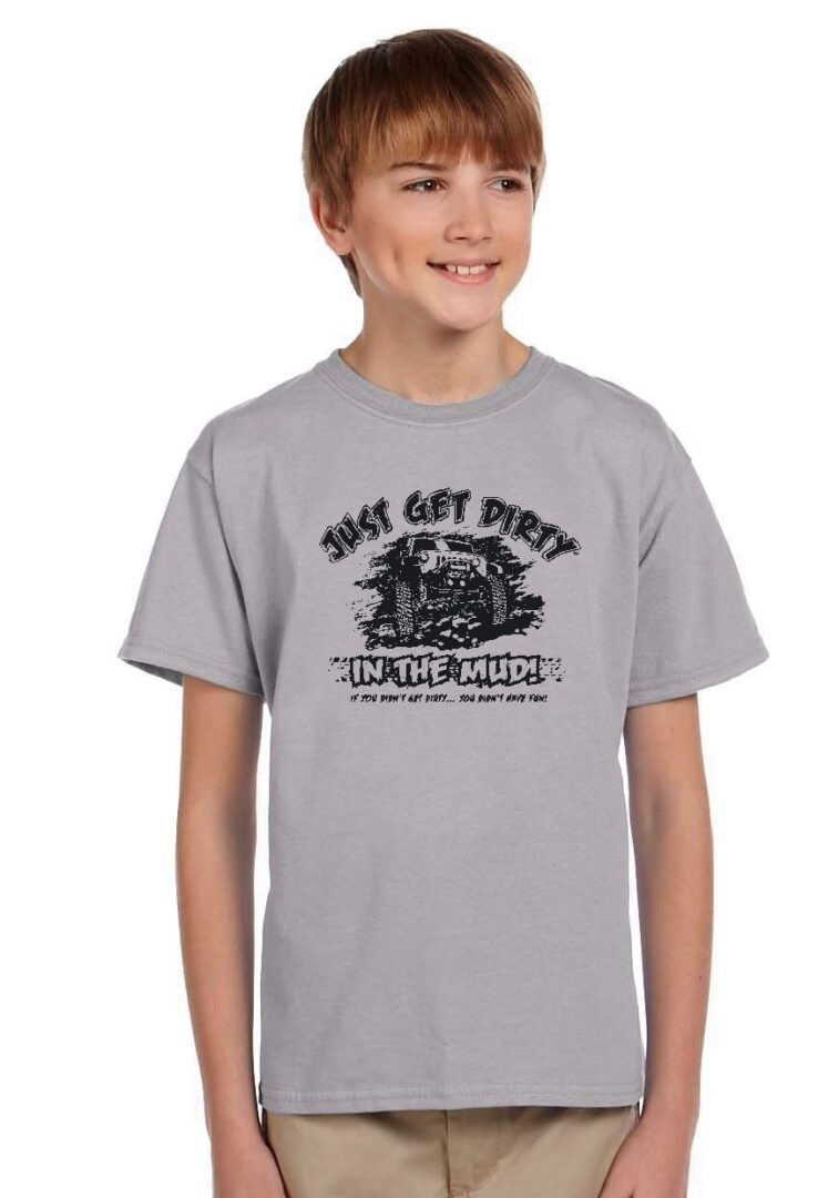 Kids Just Get Dirty in the Mud Tee