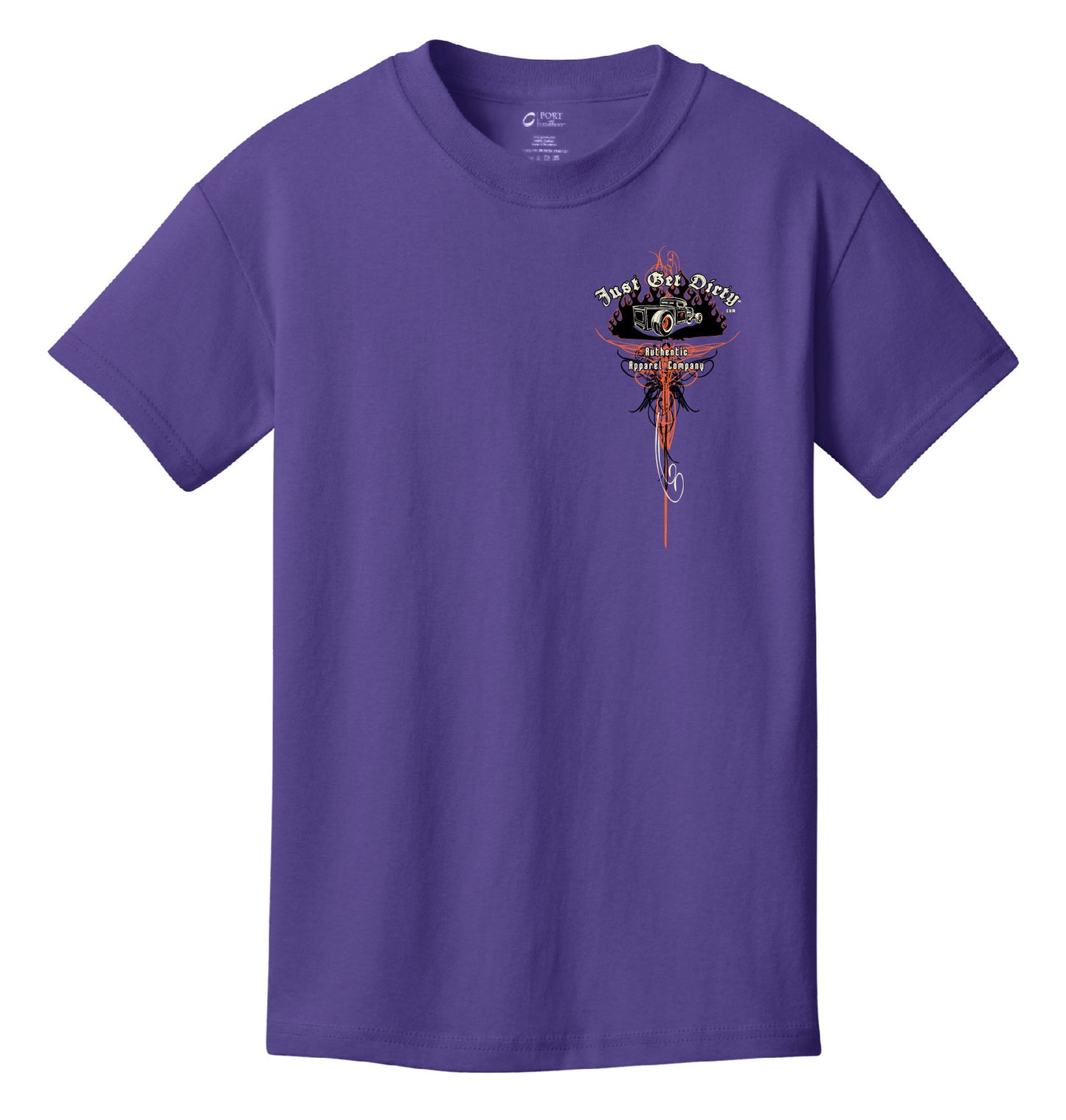 Kids Just Get Dirty Rat Rod tee