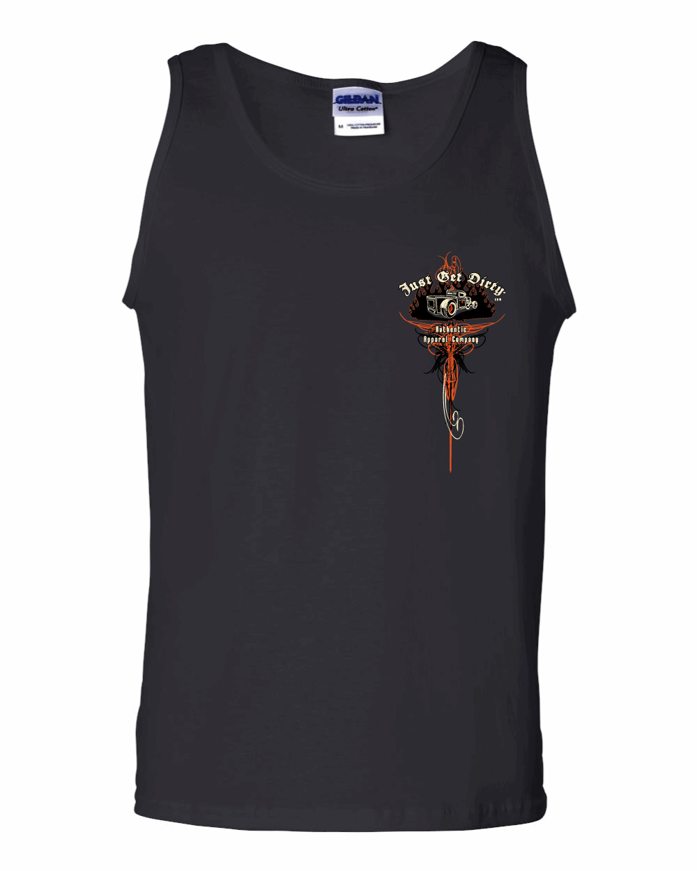 Men's Just Get Dirty Rat Rod Tank Top