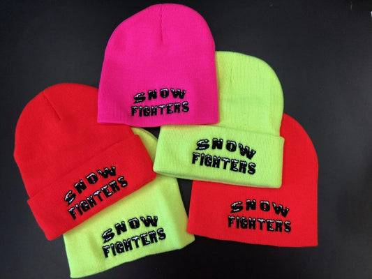 Snow Fighters Beanie Neon Colors
