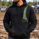 Just Get Dirty Monster Truck Hoodie: