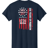 North Country ATV 250 Years of Freedom Tee
