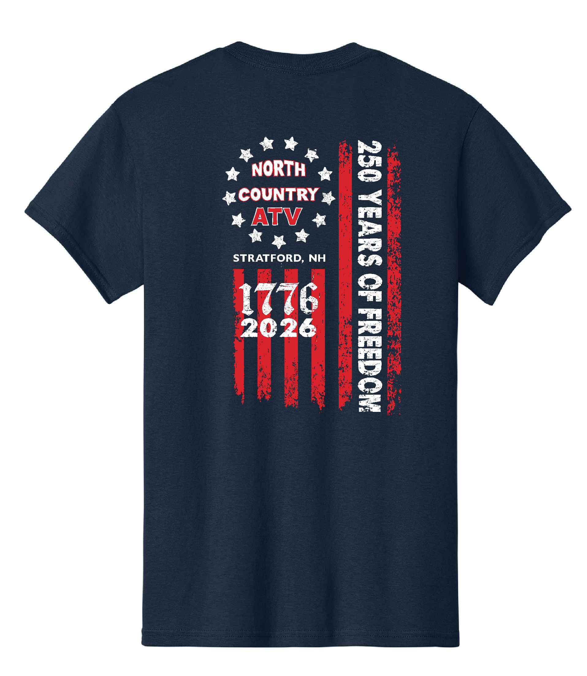 North Country ATV 250 Years of Freedom Tee
