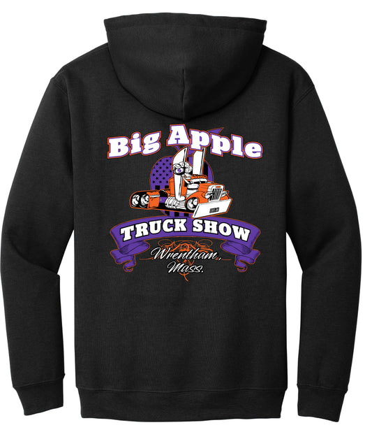 Big Apple Hoodie (Purple Graphic) Adult