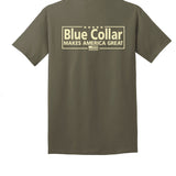 Blue Collar Makes America Great T-Shirt