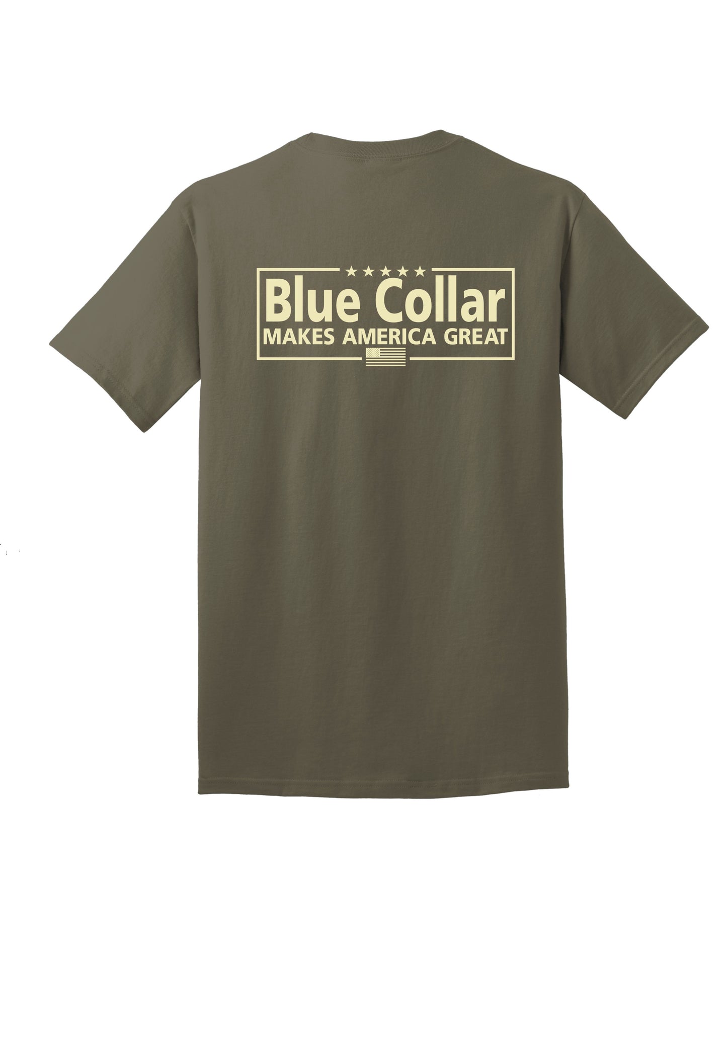 Blue Collar Makes America Great T-Shirt