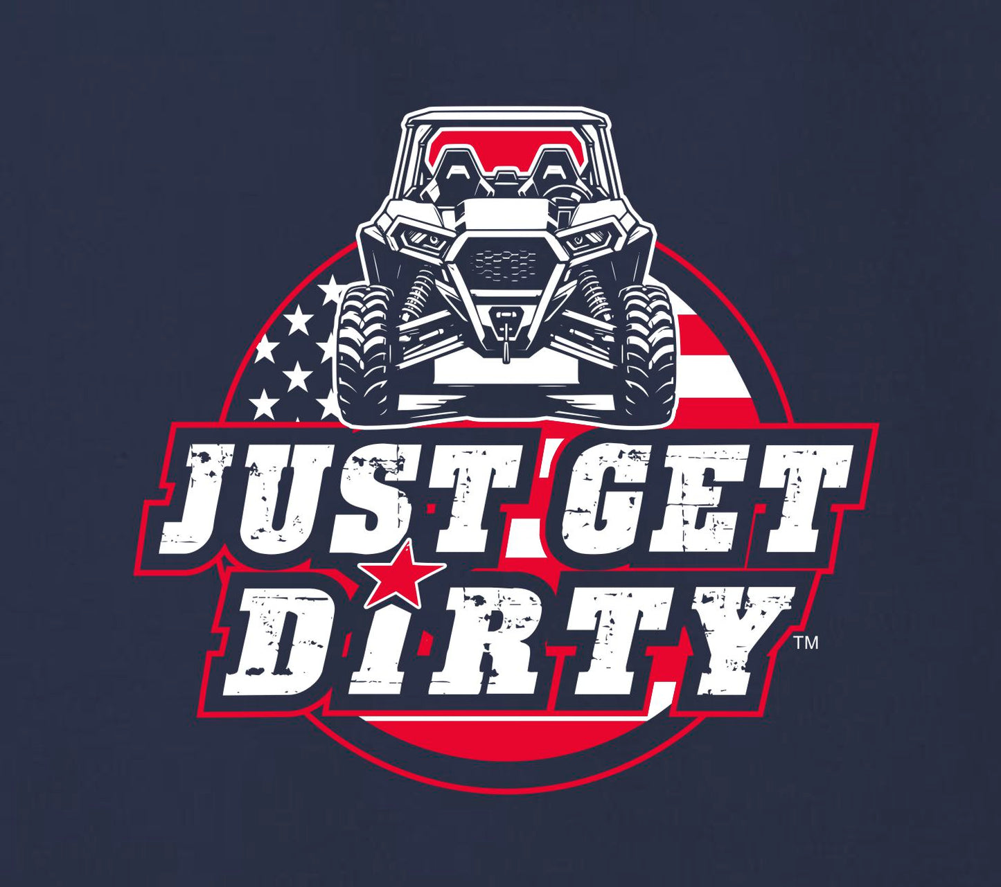 KIds Just get Dirty ATV Tee