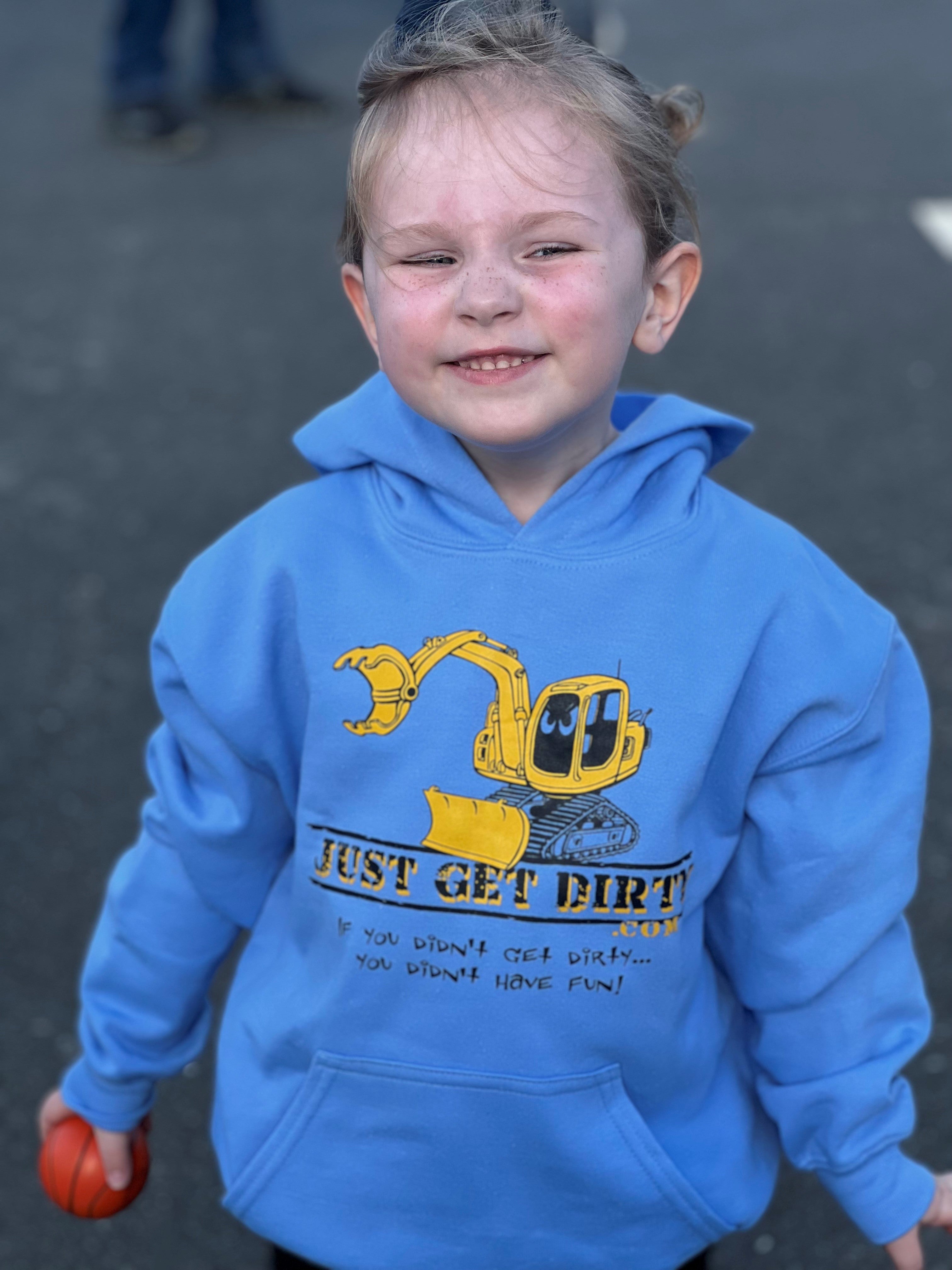 Just_Get_Dirty_Blue_Kids_Hoodie_1