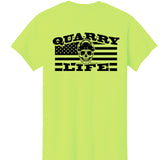 Quarry Life Tee, Safety Green