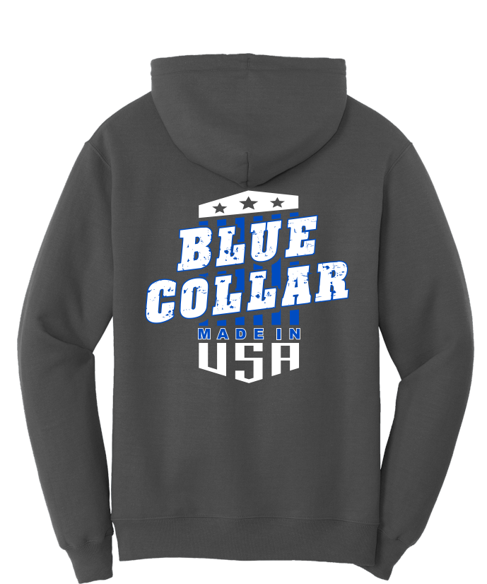 Blue Collar Made in USA Hoodie