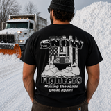 Snow Fighters USA T-Shirt