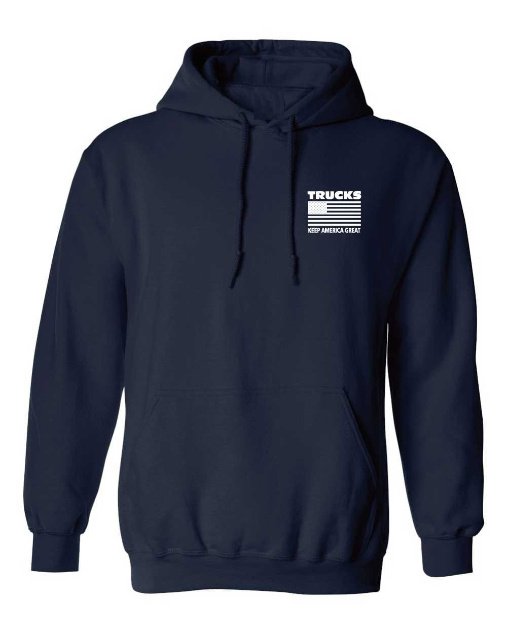 Trucks_Keep_America_Great_Black_Hoodie_front
