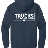 Trucks Keep America Great Hoodie