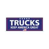 Trucks Keep America Great Sticker