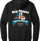Big Apple Hoodie, (Teal Graphic) Adult