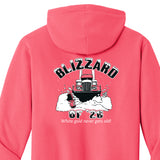 Blizzard of '26 Hoodie, Safety Pink