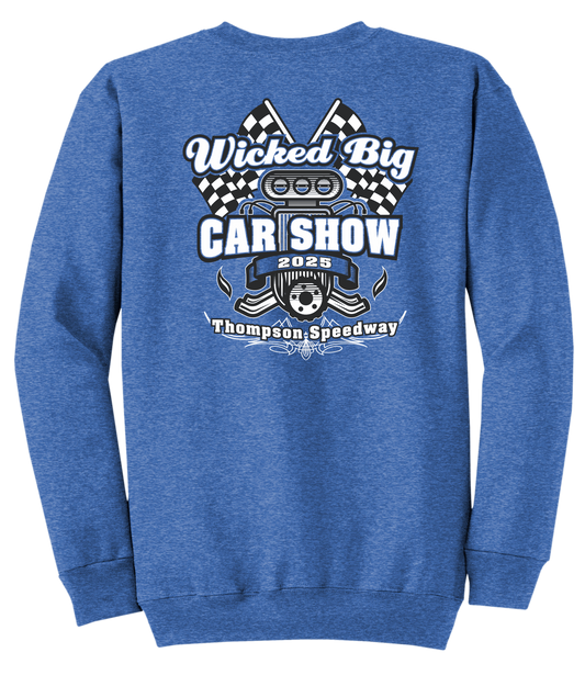 Wicked Big Car Show Crew Sweatshirt