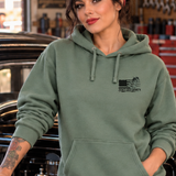 Just Get Dirty Garage Girl USA Hoodie