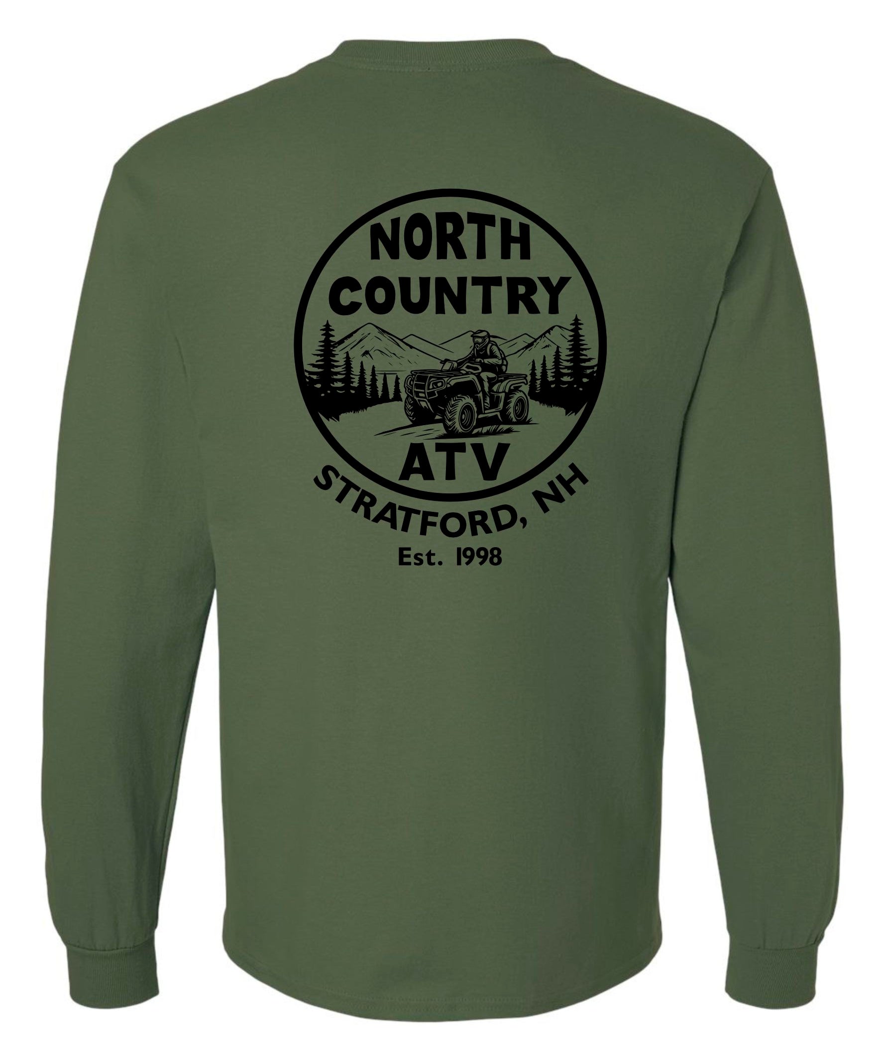 Adult North Country ATV Long Sleeve Tee (Multi-Color)