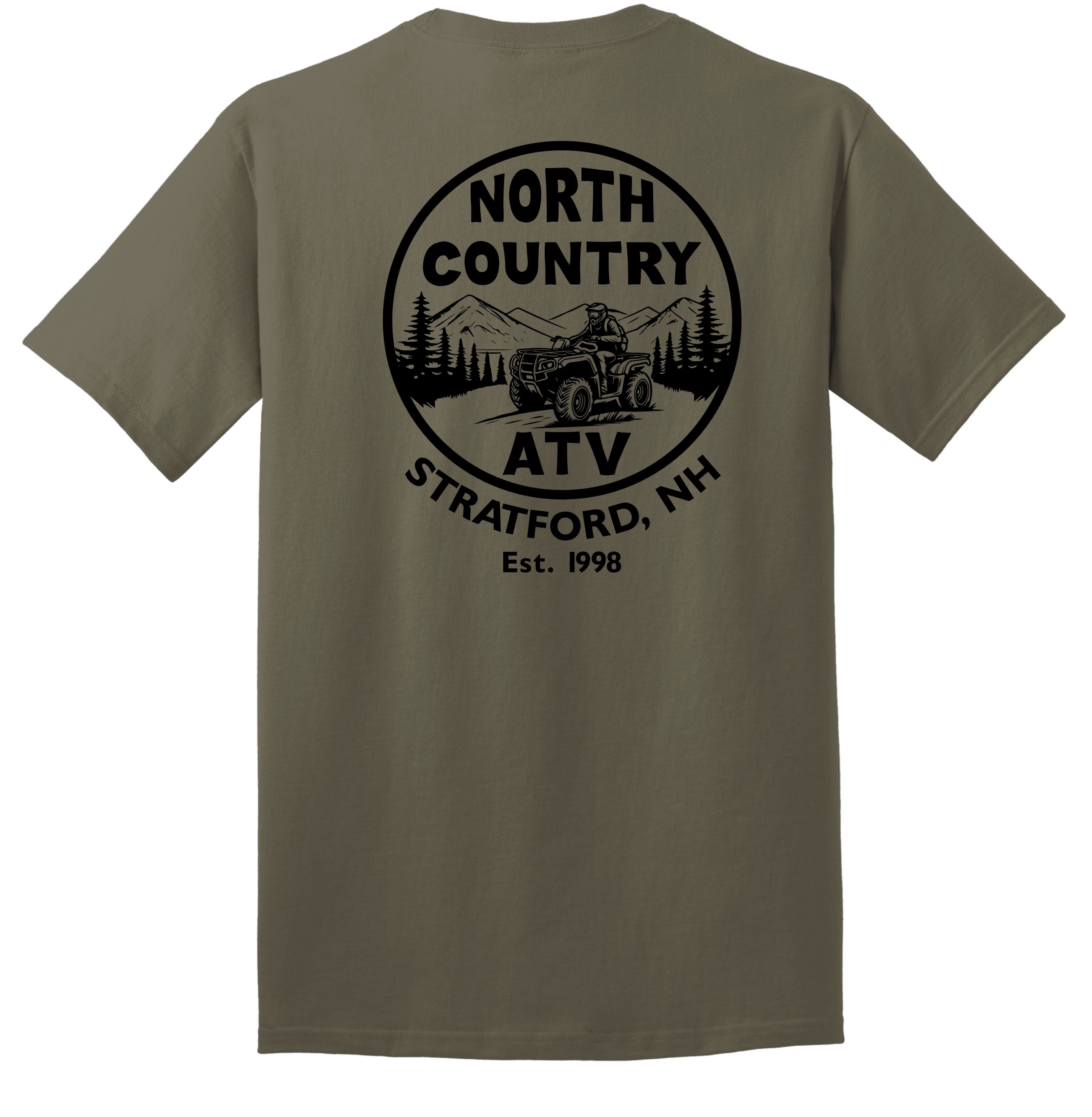 Adult or Youth North Country ATV Tee (Multi-Colors)