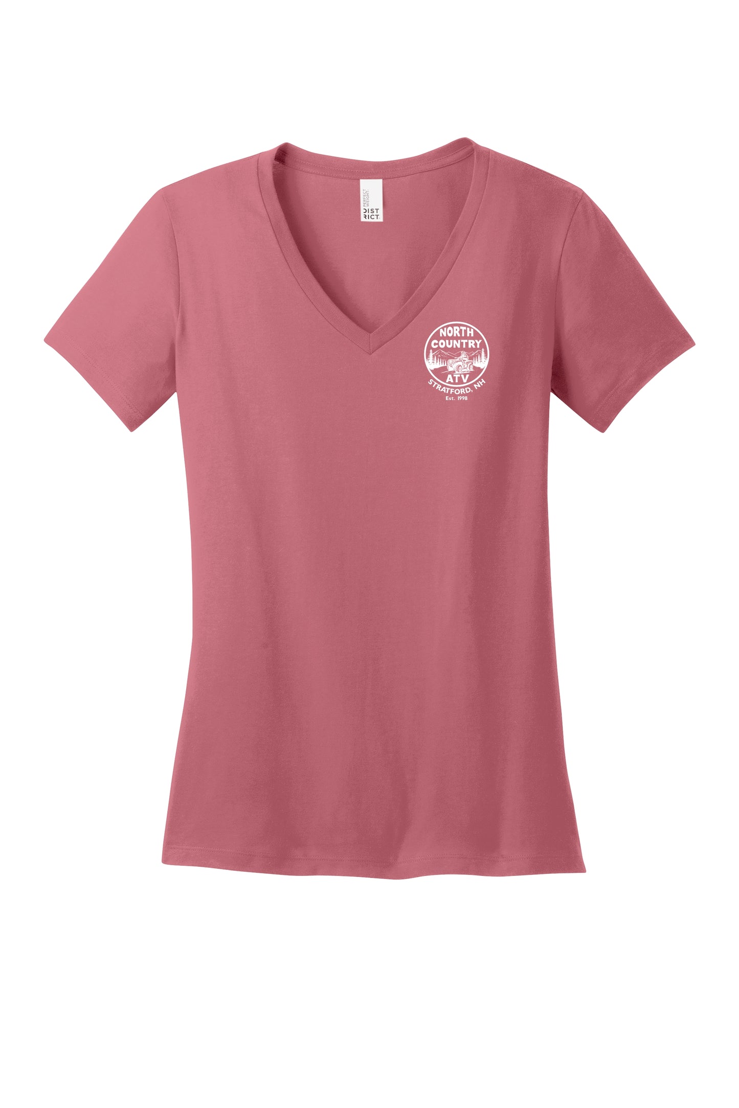 Ladies North Country ATV  V-Neck Tee (Multi-Colors)
