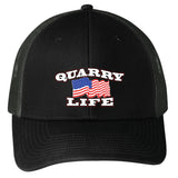 Quarry Life Baseball Hat, Black