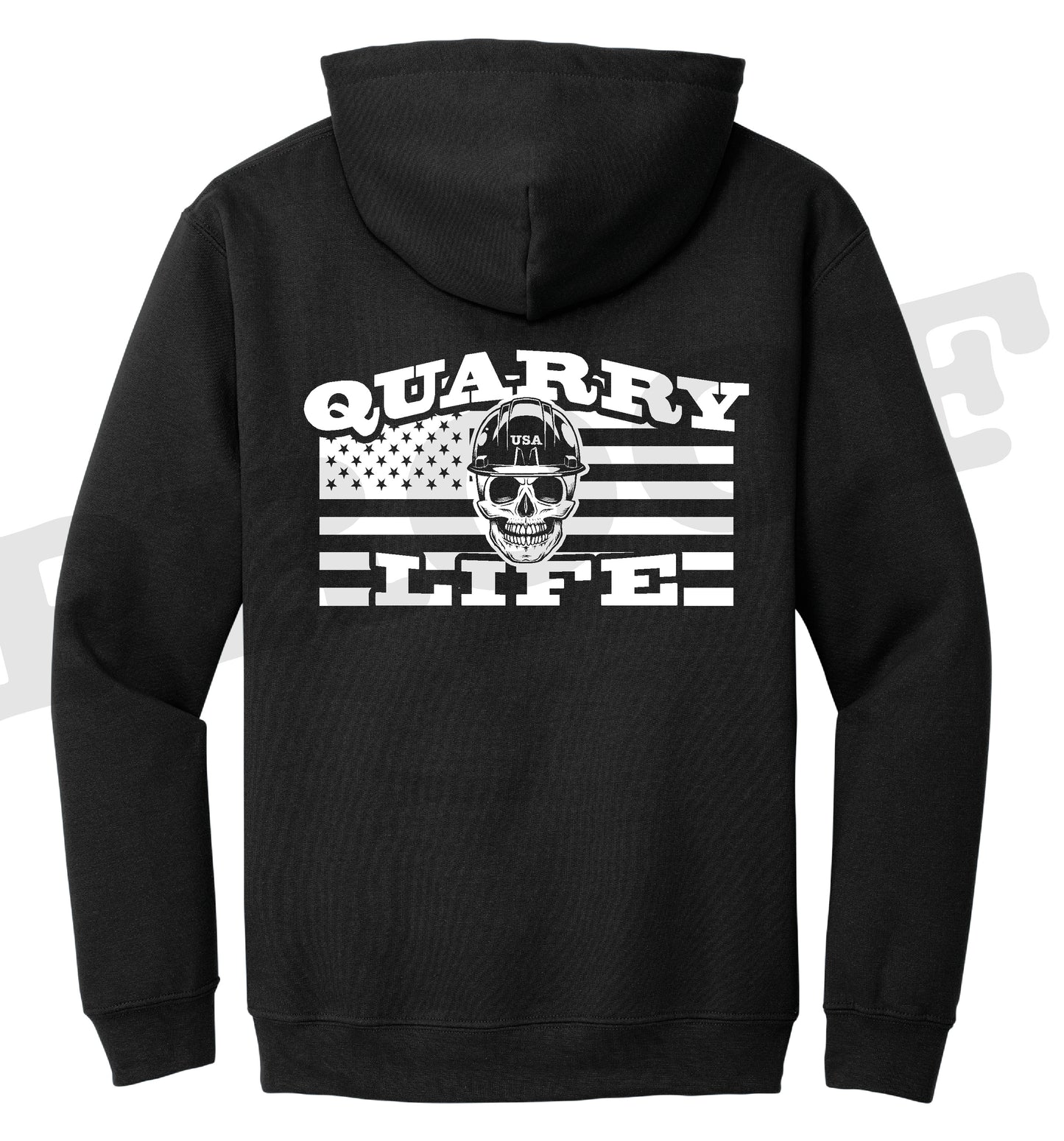 Quarry Life Hoodie Black