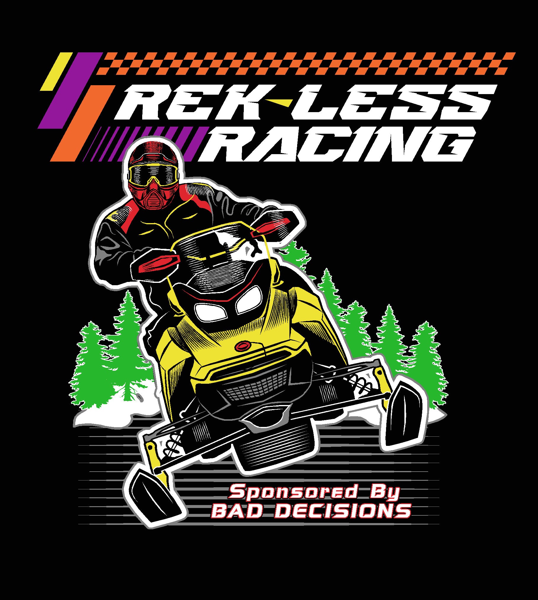 Rek-Less Racing Midweight Crew Sweatshirt