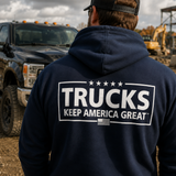 Trucks Keep America Great Hoodie