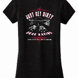 Women's Just Get Dirty Drag Racing V-Neck