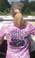 
              Women's Just Get Dirty 4X4 Camo Tee
            